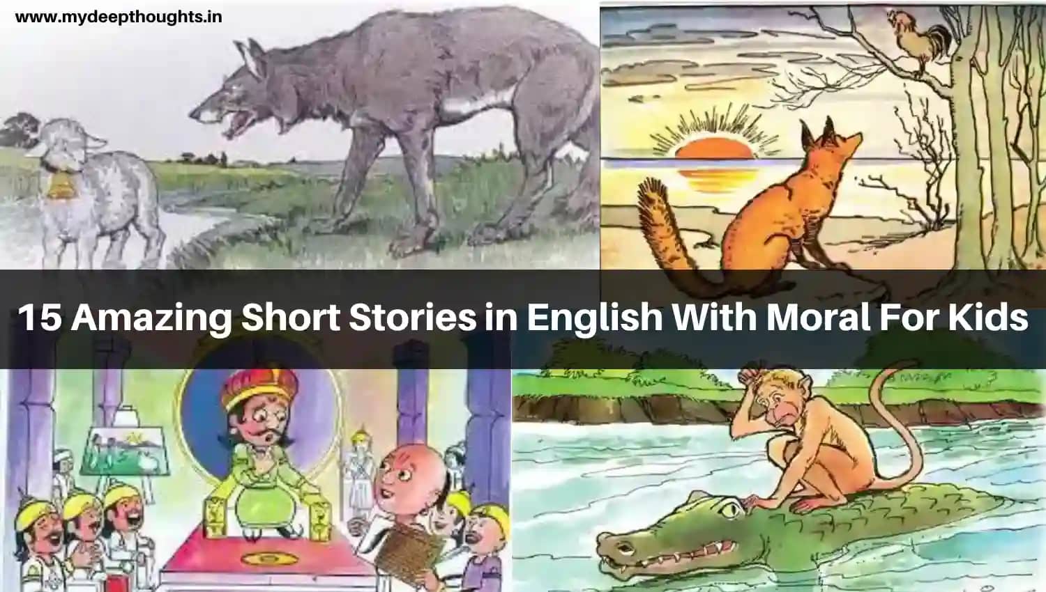 15 Amazing Short Stories in English With Moral For Kids